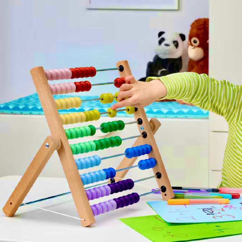 ❌SOLD❌ IKEA Abacus - Bright Colored Real Wood Non-toxic Paint. - Picture 6 of 6